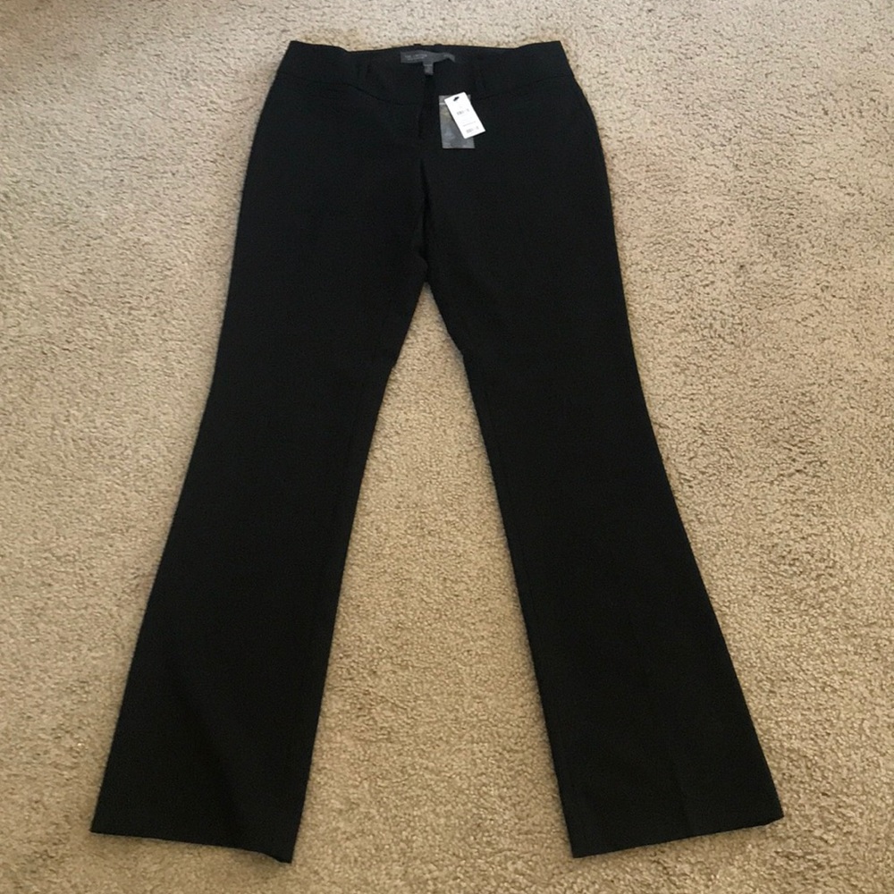 NWT The Limited Black Drew Fit Pants Size 2R